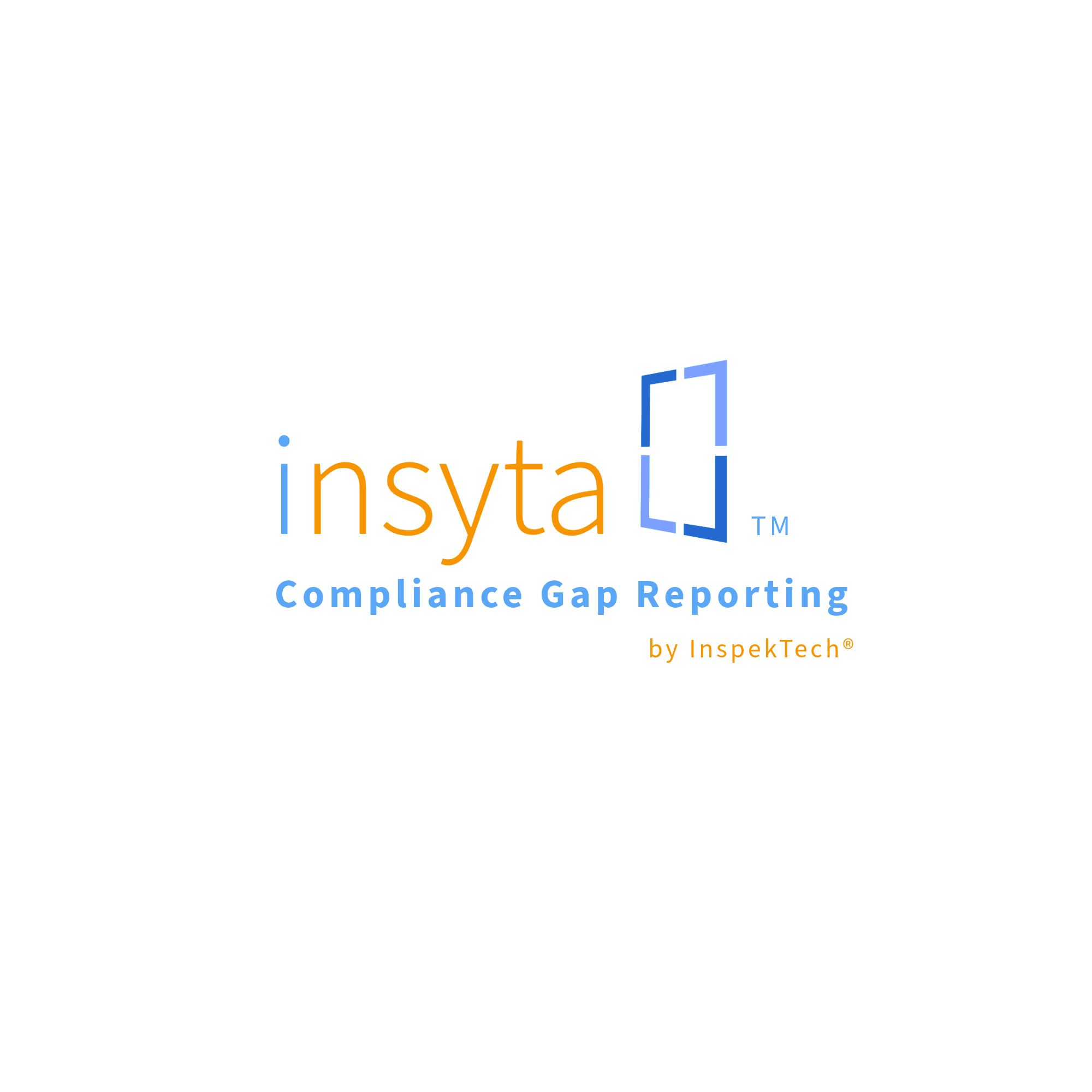 insyta&trade; Compliance Gap Reporting by InspekTech&reg; logo